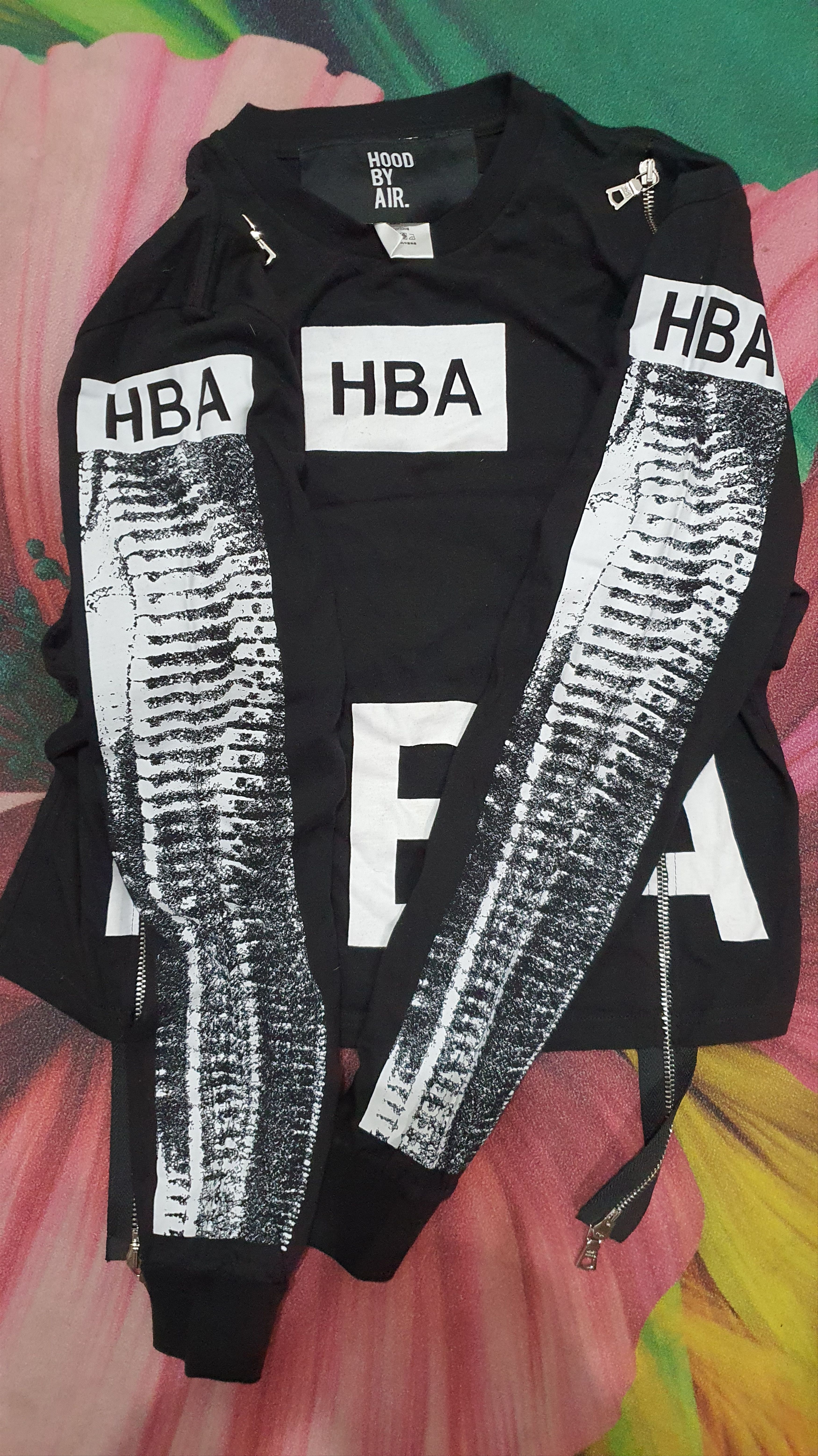 Hood By Air HBA Hood By Air X-Ray Skeleton Zipper Long
