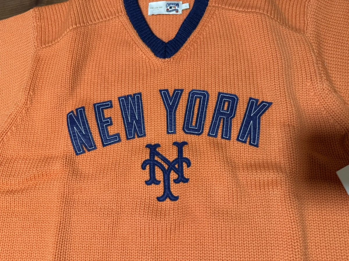 Aime Leon Dore Aime Leon Dore New York Mets Short-Sleeve Knit Sweater Large Size US L / EU 52-54 / 3 - 3 Thumbnail