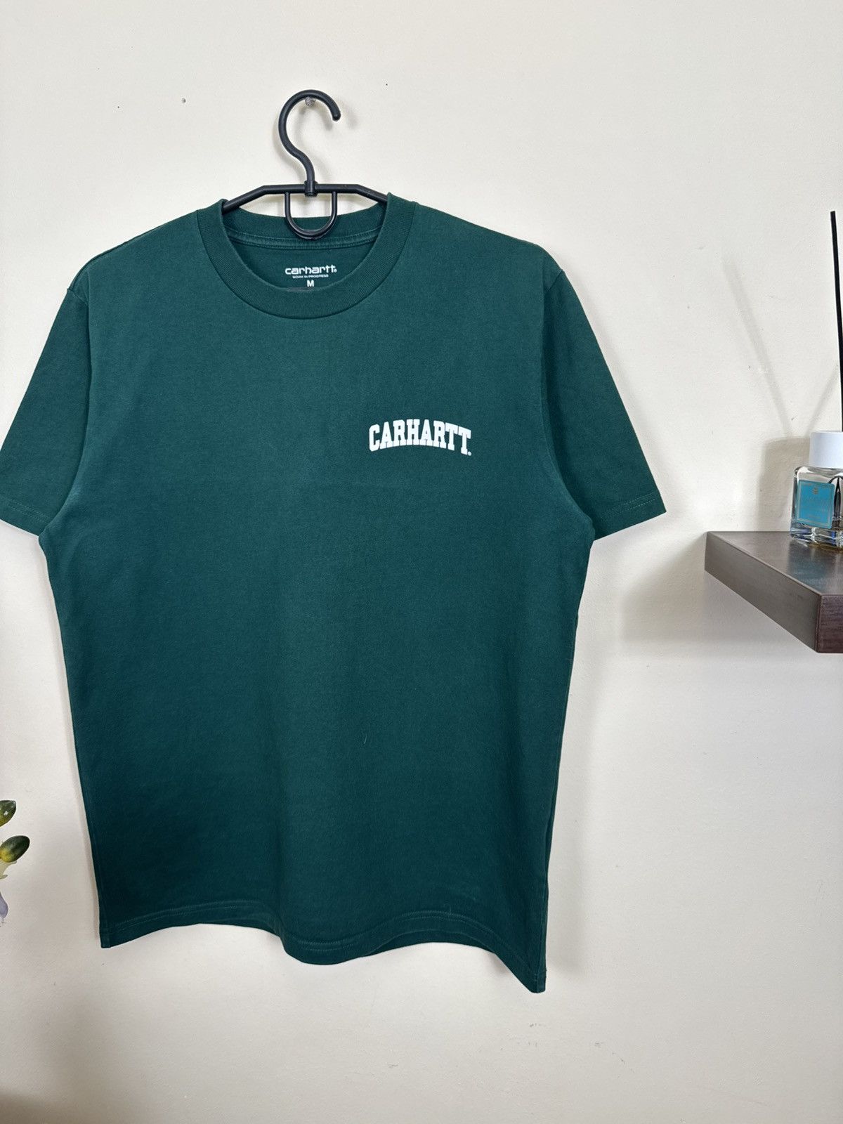 Carhartt Rare Carhartt WIP Outdoor Retro Green Men’s T-Shirt Sz M Y2K Size US M / EU 48-50 / 2 - 13 Thumbnail