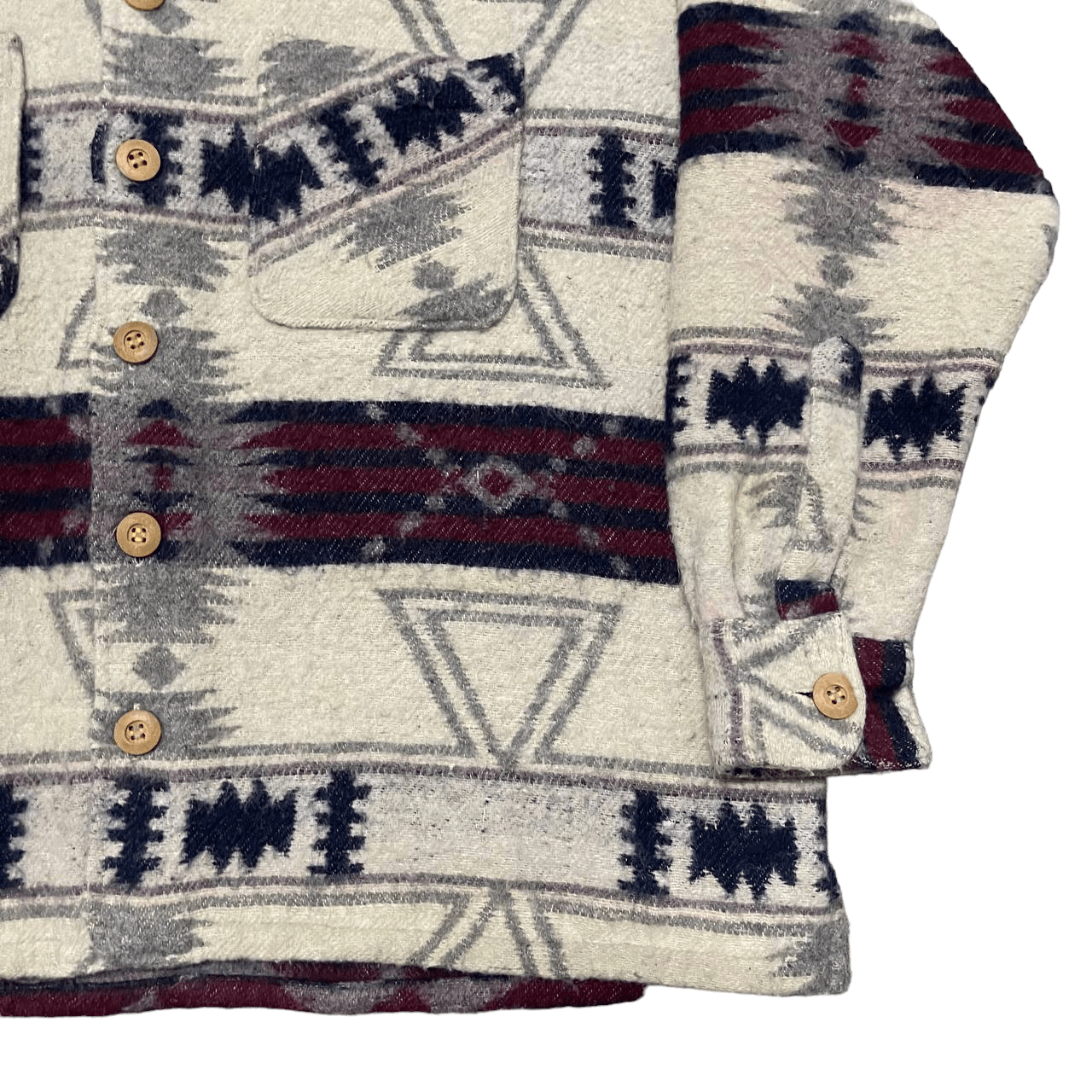 Pendleton Vintage Pinion Spirit Navajo Native Wool Button Jacket Size US L / EU 52-54 / 3 - 4 Thumbnail