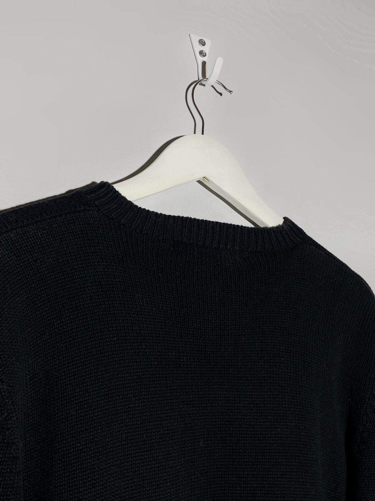 Saint Laurent Paris Saint Laurent Jeans YSL Men’s Cotton Black Sweater Size US M / EU 48-50 / 2 - 10 Thumbnail