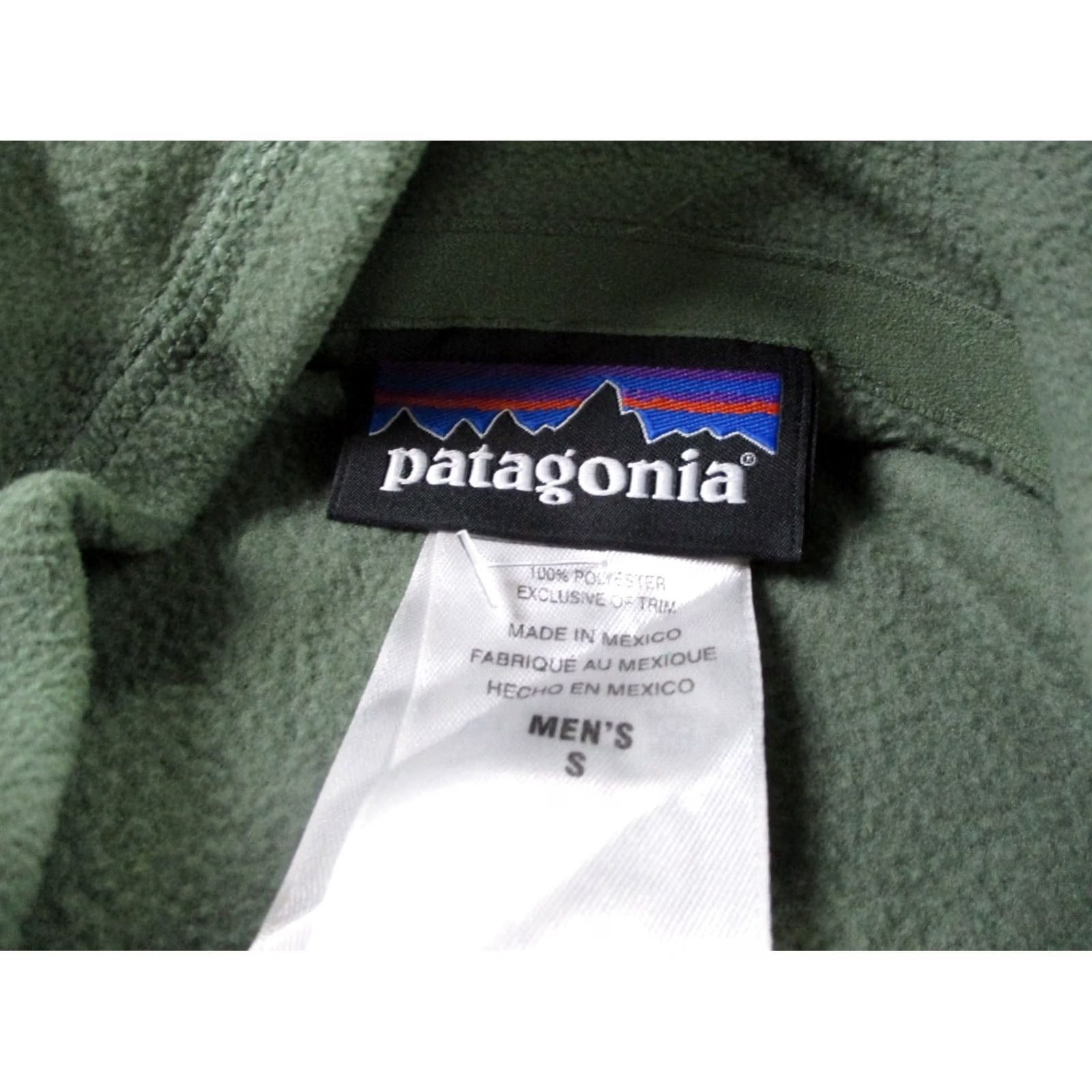 Patagonia Patagonia Jacket Mens S Fleece Outdoor Lightweight Windbreaker 1/4 Zip Green Regular Size Size US S / EU 44-46 / 1 - 6 Thumbnail