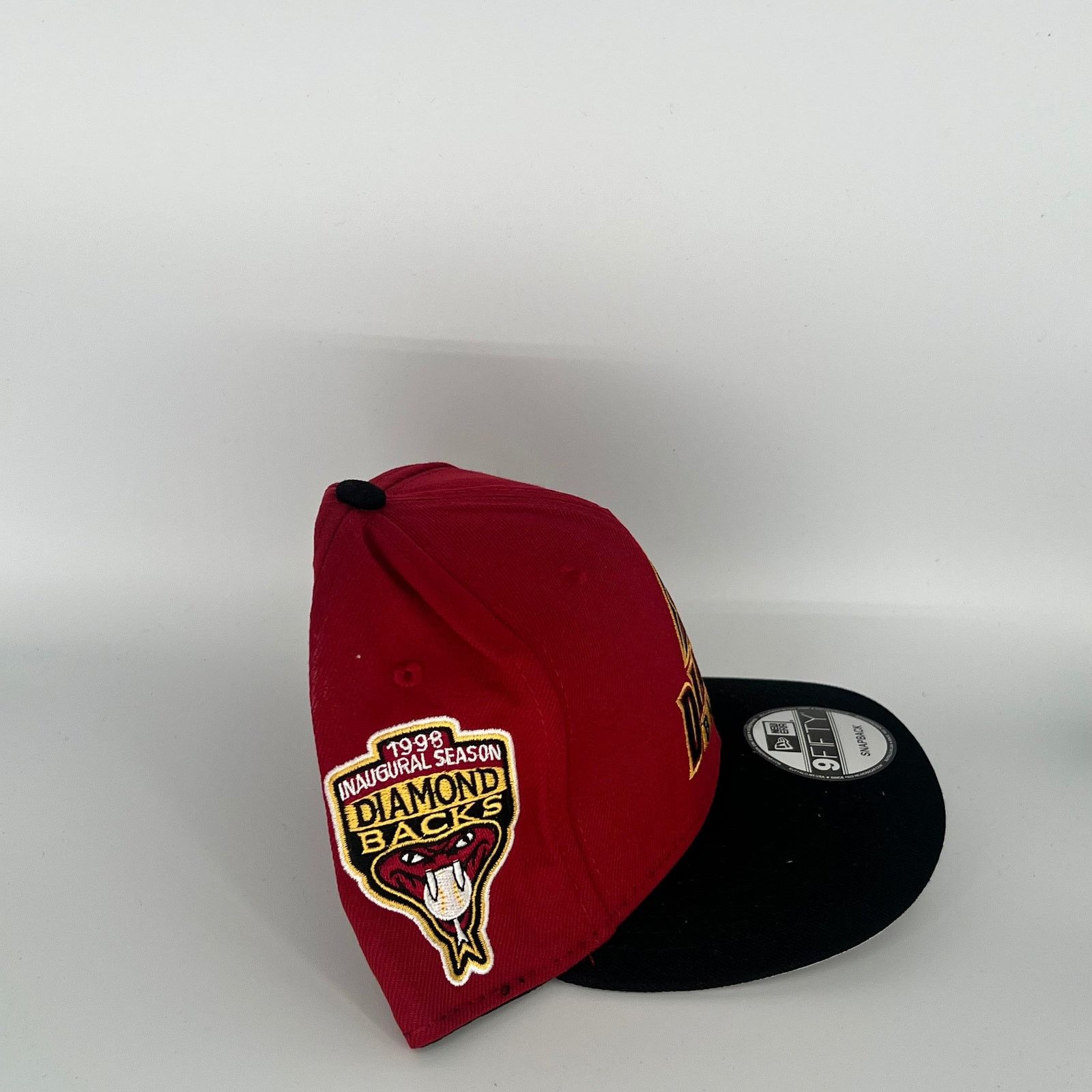 New Era Red Black Arizona Diamondbacks 1998 Inaugural Season Arizona Size ONE SIZE - 3 Thumbnail