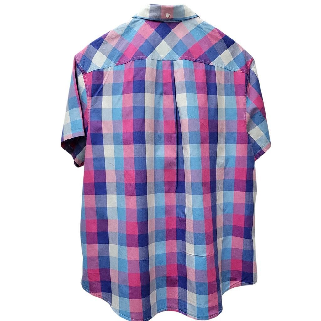 Other Penguin Men Heritage Slim-Fit Checkered Short Sleeves Shirt Size US XXL / EU 58 / 5 - 3 Thumbnail