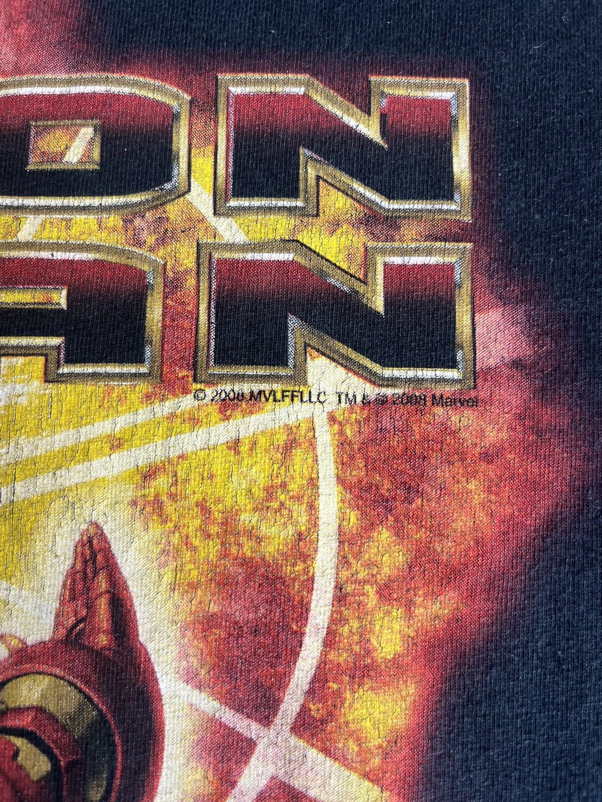 Marvel Comics Vintage IRON MAN promo Film 2008’s Marvel Tshirt Size US XL / EU 56 / 4 - 6 Thumbnail