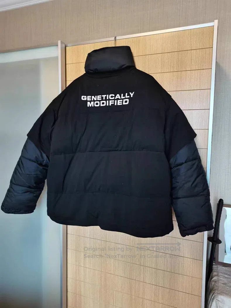 Vetements Vetements Black biochemical down jacket Size US M / EU 48-50 / 2 - 2 Thumbnail