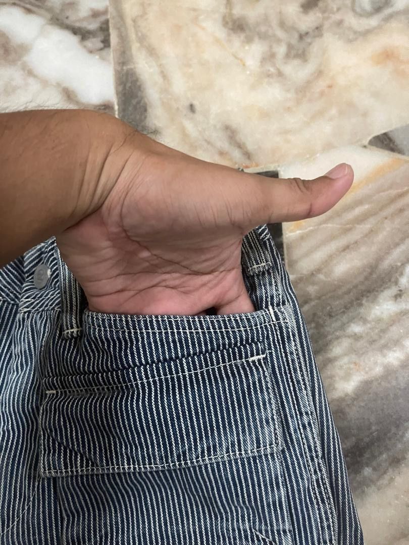 45rpm 45rpm Hickory Denim Bush pants Inspired Kapital Size 26" / US 2 / IT 38 - 4 Thumbnail