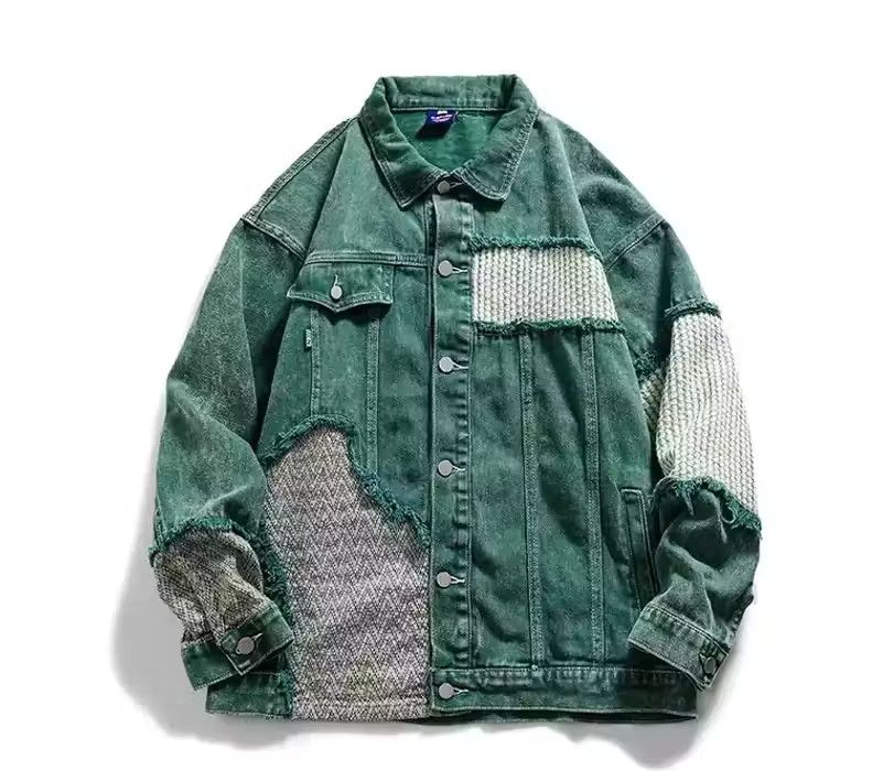 image of Vintage New Hype Denim Jacket Bomber, Men's (Size Large)