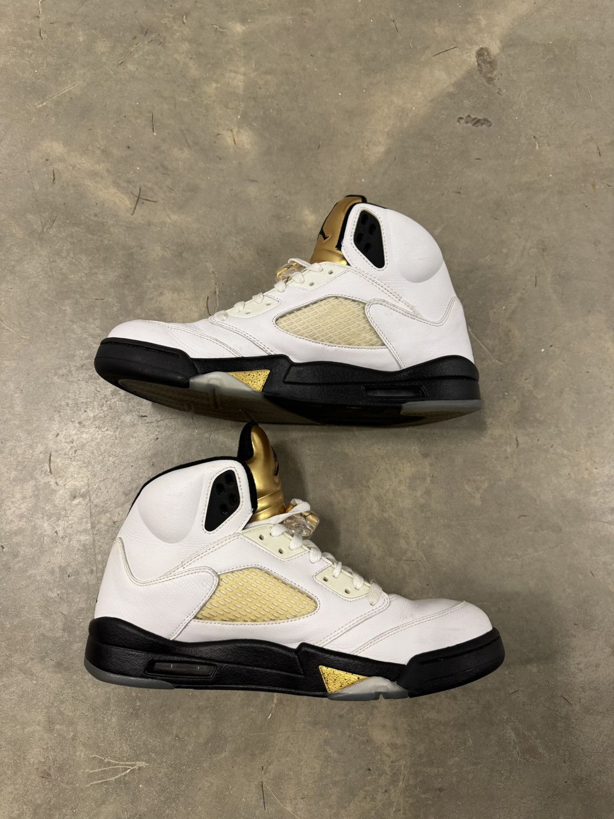 Jordan Brand Jordan 5 Retro Olympic Gold Medal Size 11.5 Size US 11.5 / EU 44-45 - 3 Thumbnail