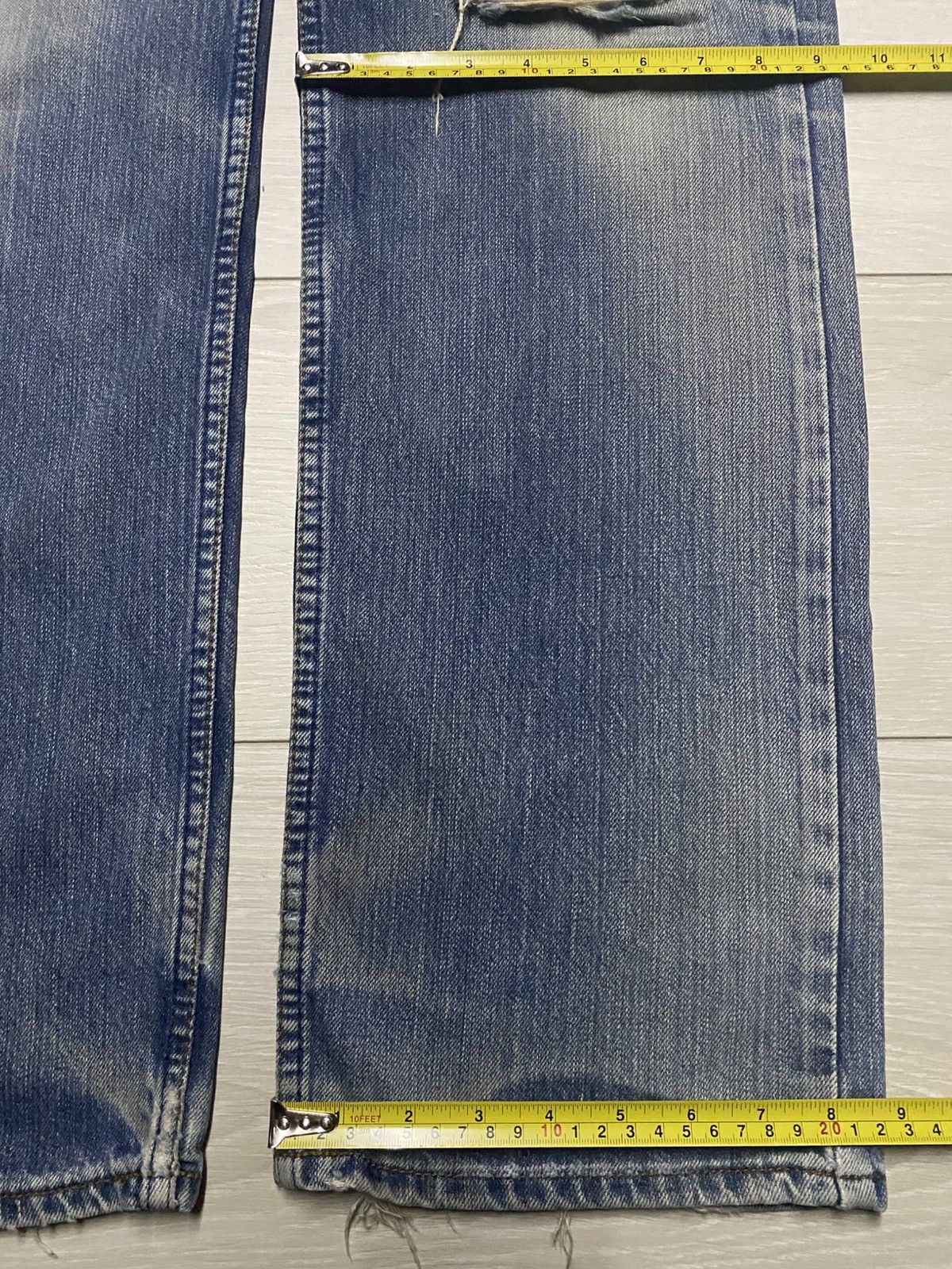 Levi's Vintage Levis 512 Faded Wash Distressed Baggy Jeans Size US 31 - 20 Thumbnail