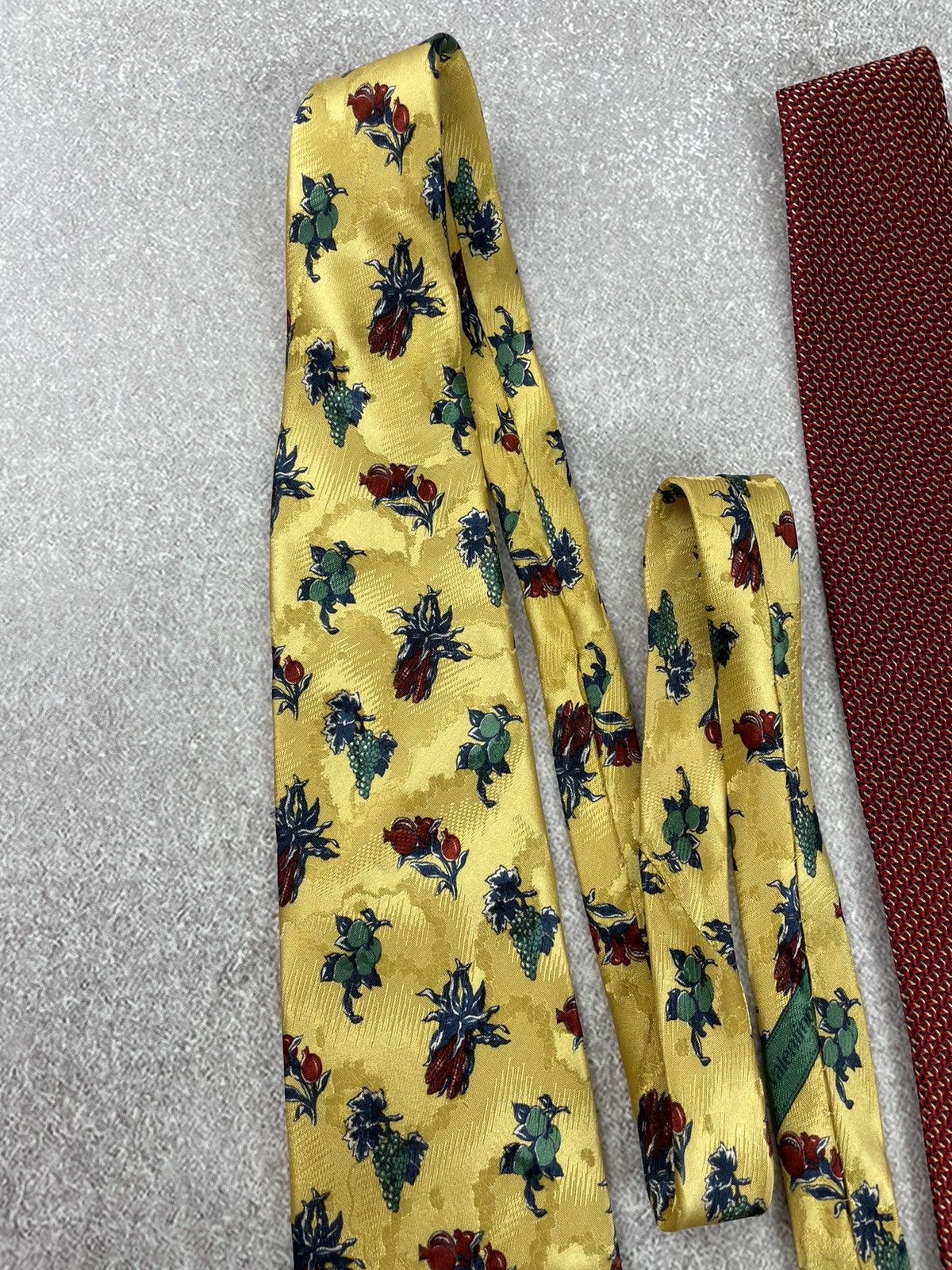 Valentino × Vintage Vintage Valentino Printed Silk Tie Size ONE SIZE - 4 Thumbnail