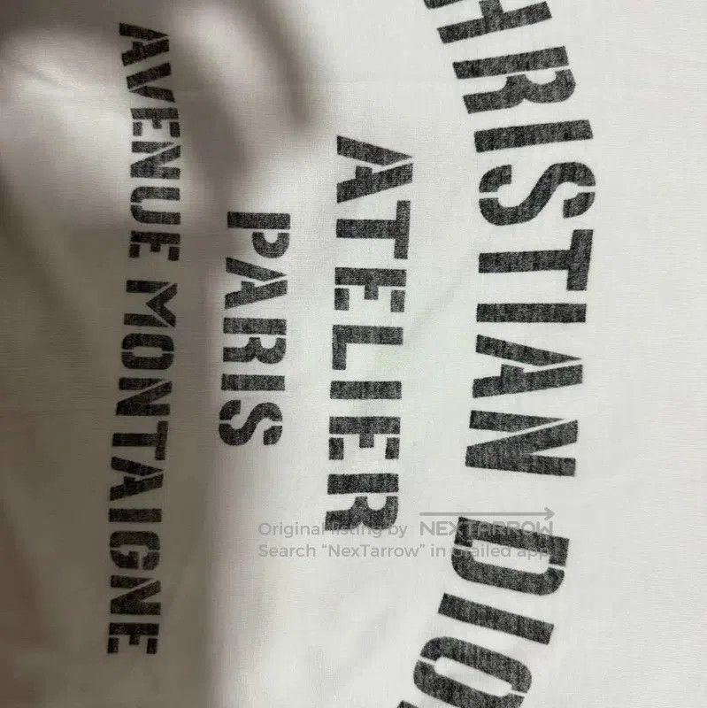 Dior Dior White Cotton Logo Men's T-Shirt . Size US S / EU 44-46 / 1 - 3 Thumbnail