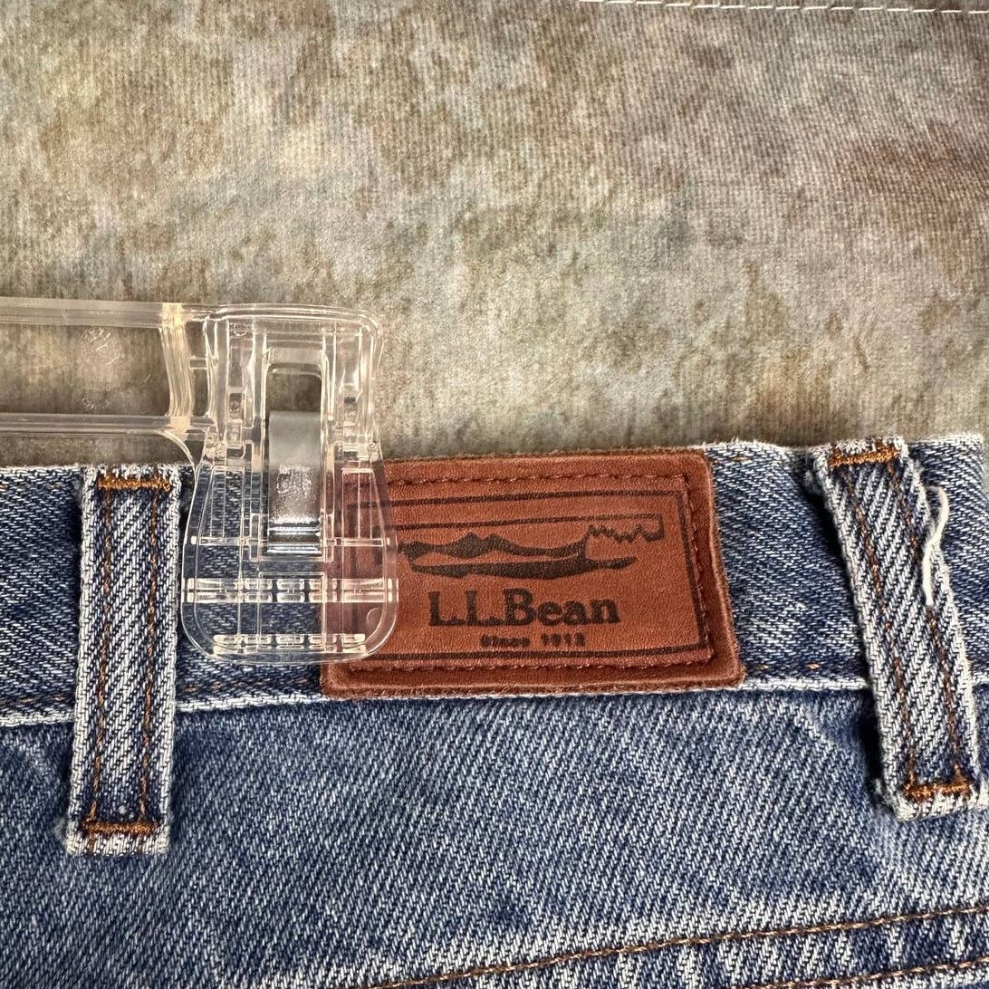 L.L. Bean × Vintage Vintage LL Bean Denim Jeans 38x30 Blue Classic Fit Size US 38 / EU 54 - 7 Thumbnail