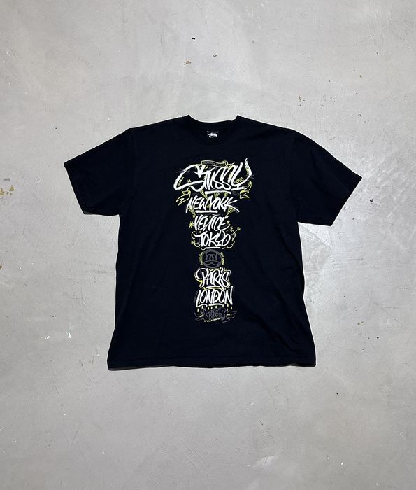 Stussy Stussy X Born & Raised Handstyles Tees | Grailed