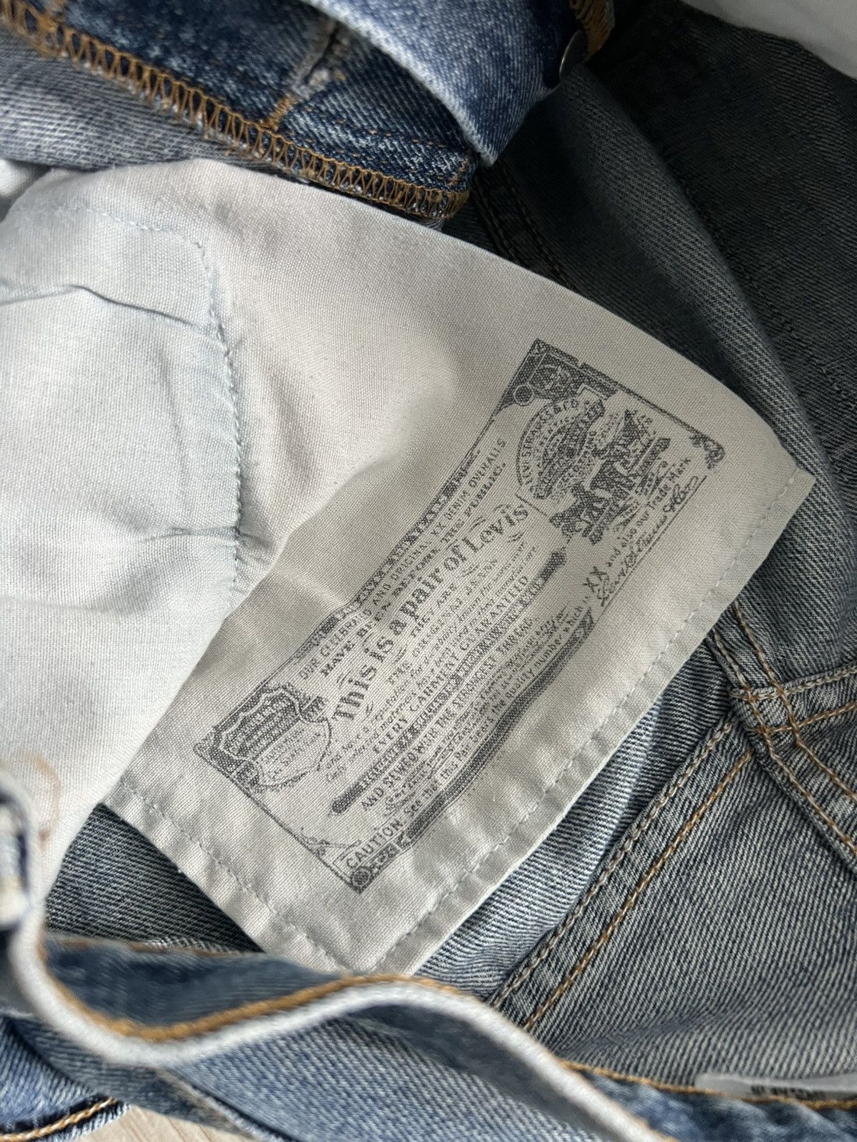 Levi's Vintage Levis 501 Blue Denim Jeans Size US 34 / EU 50 - 18 Thumbnail