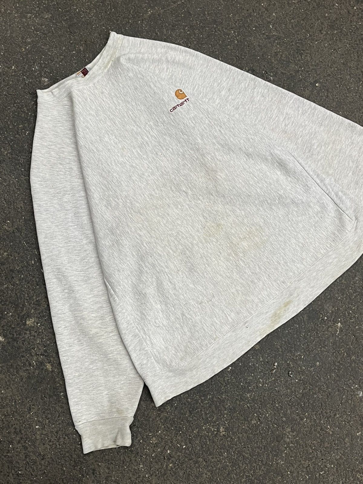 Carhartt × Vintage Carhartt vintage 80s rugged wear sweatshirt reverse weave Size US XL / EU 56 / 4 - 1 Thumbnail