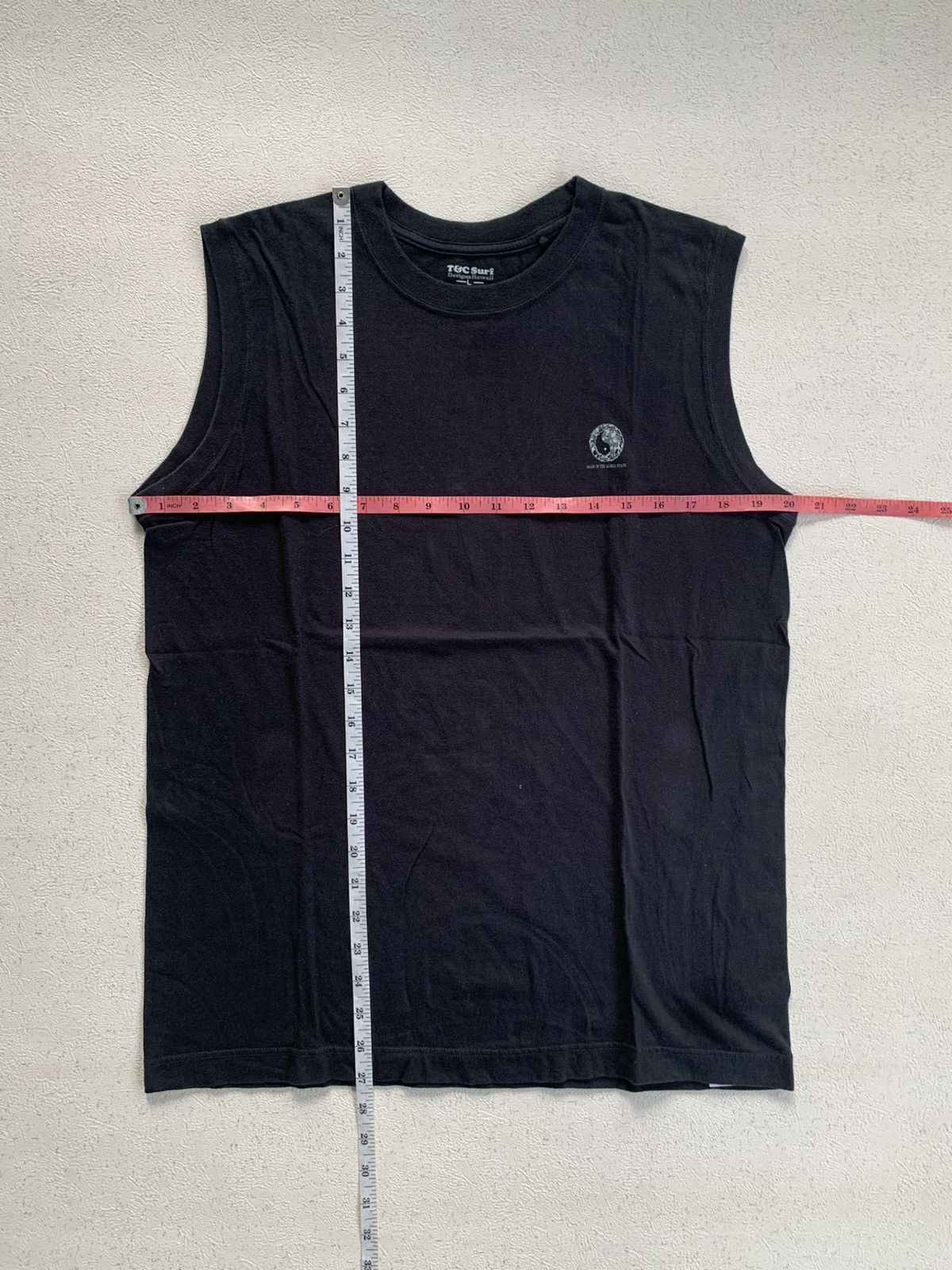 Japanese Brand Y2K HAWAIIAN SLEEVELESS TEE TNC SURF JAPAN Size US M / EU 48-50 / 2 - 2 Thumbnail