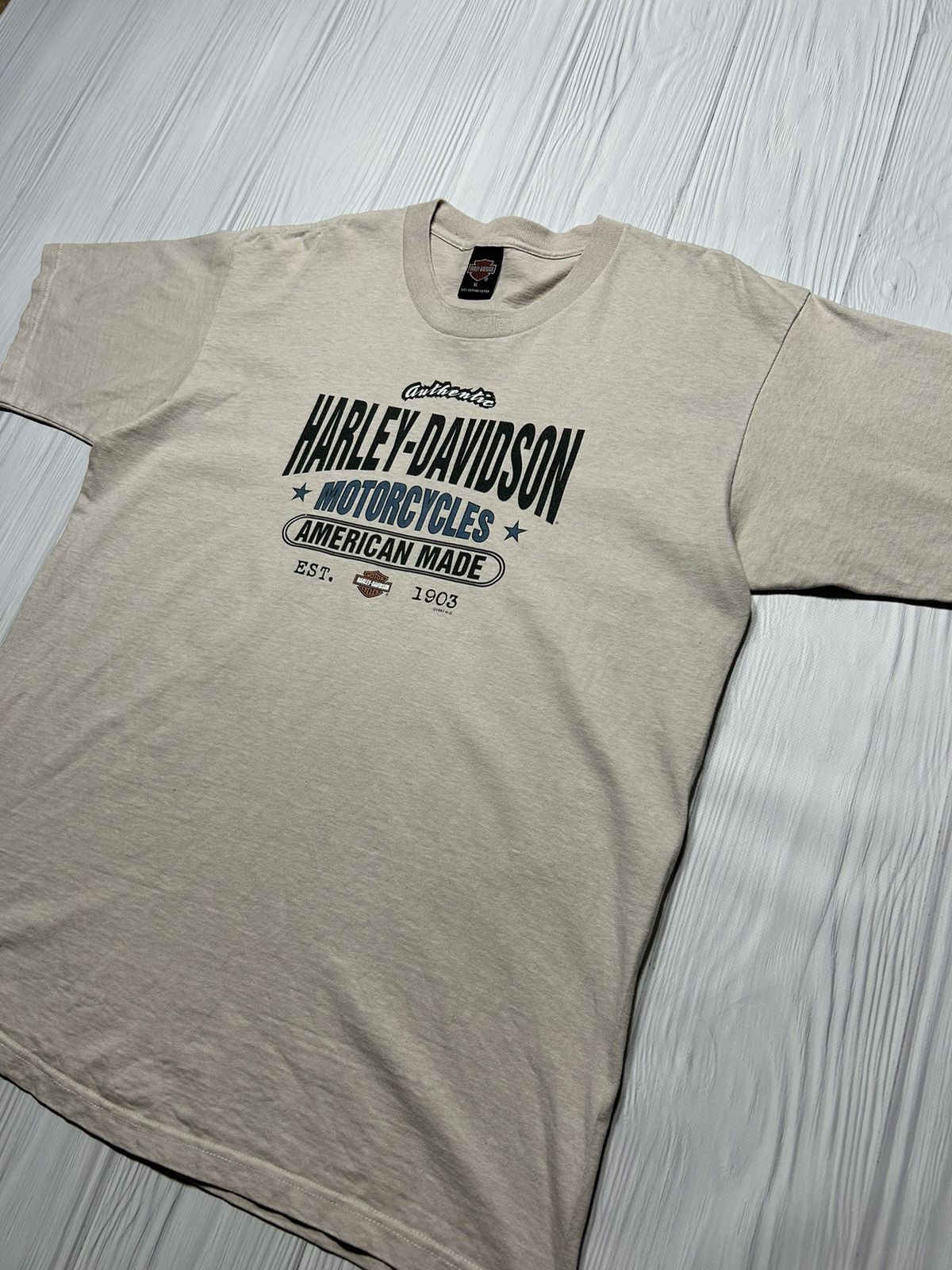 Harley Davidson RARE! Vintage 1997 Harley Davidson Daytona USA T-Shirt Size US XL / EU 56 / 4 - 3 Thumbnail