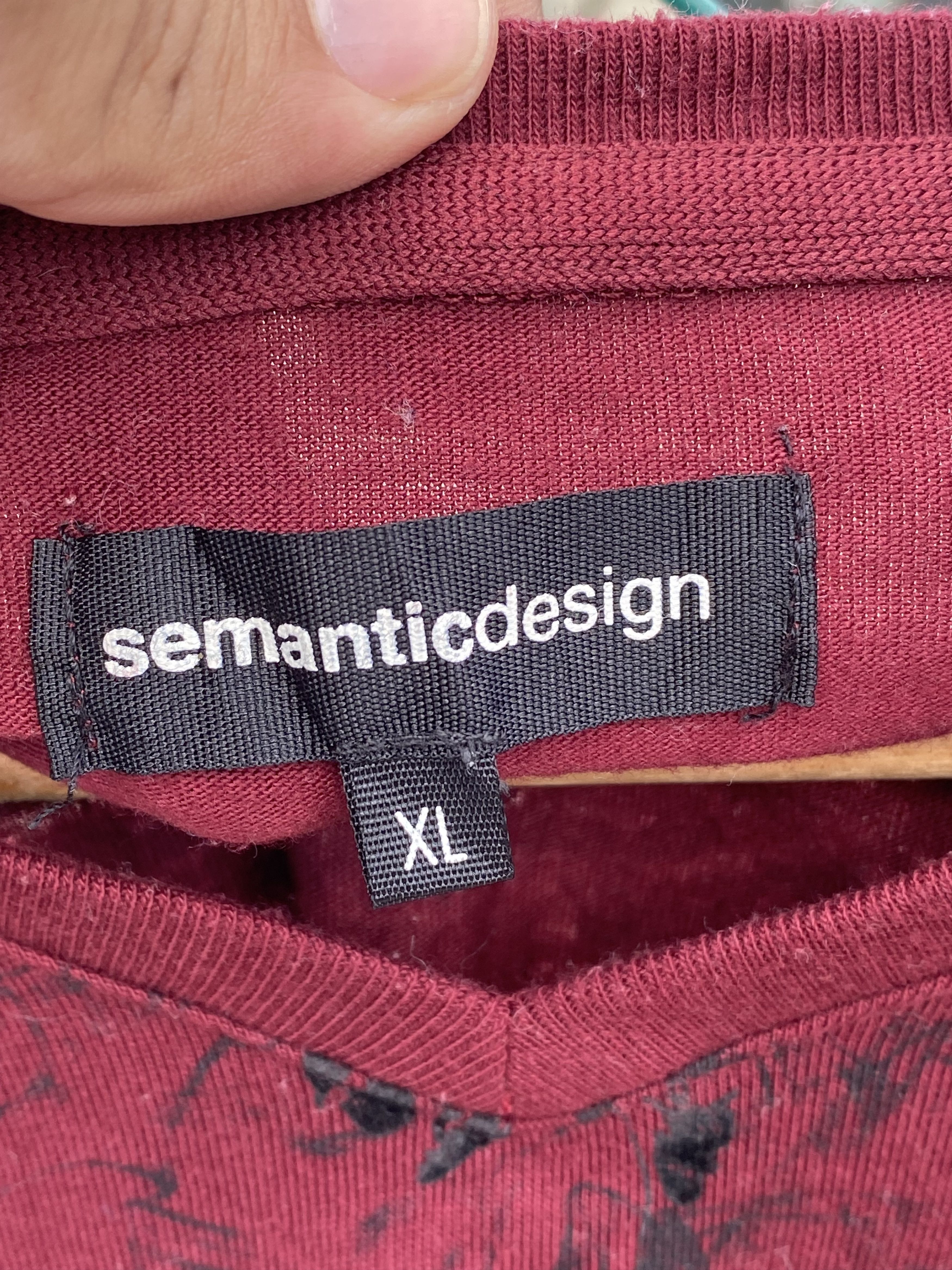 semanticdesign Semanticdesign vneck long sleeve tshirts Size XL / US 12-14 / IT 48-50 - 5 Thumbnail