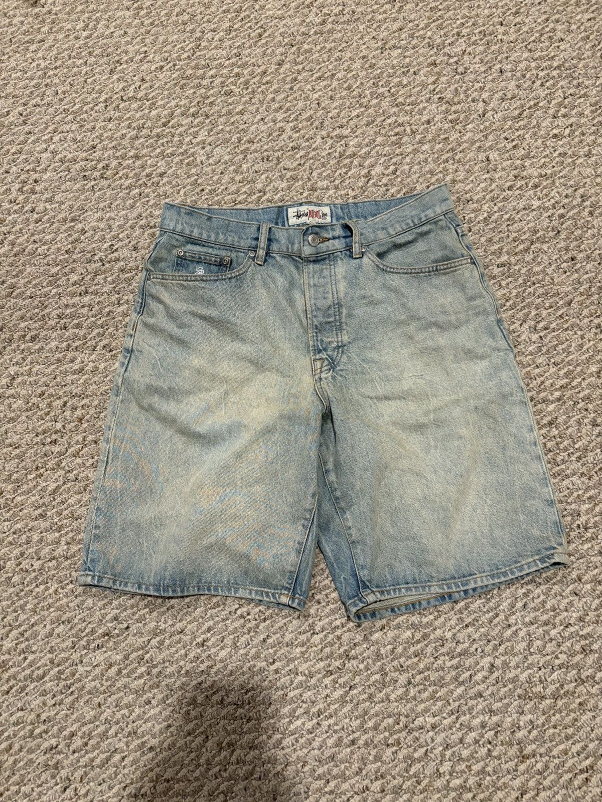 パンツ old stussy Beach Shorts MADE IN USA M 90's OLD STUSSY Beach Short Pants Lサイズ USA製 | D
