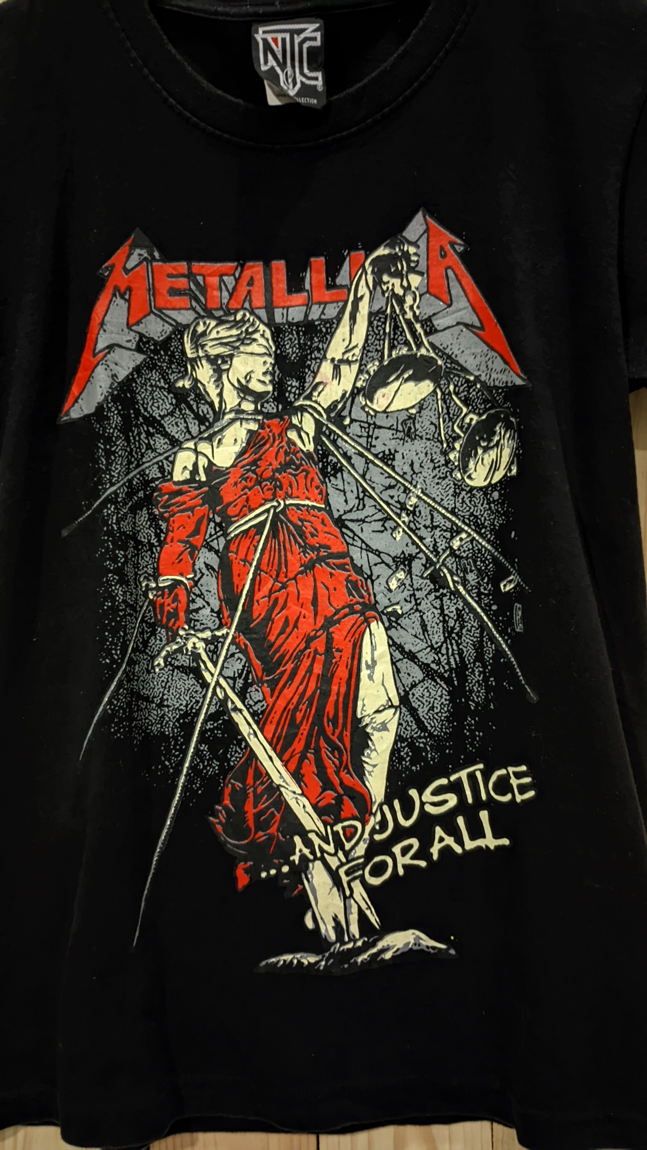 Metallica tshirt metallica justice for all vtg Size US XS / EU 42 / 0 - 1 Thumbnail