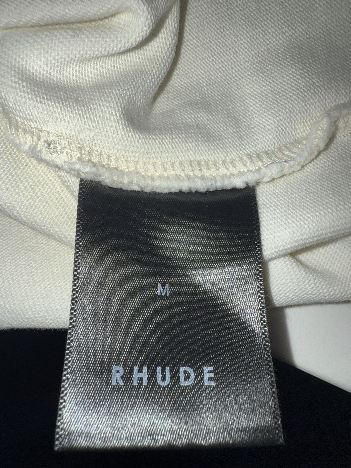 Rhude Rhude black side Logo Tee Size US M / EU 48-50 / 2 - 5 Thumbnail