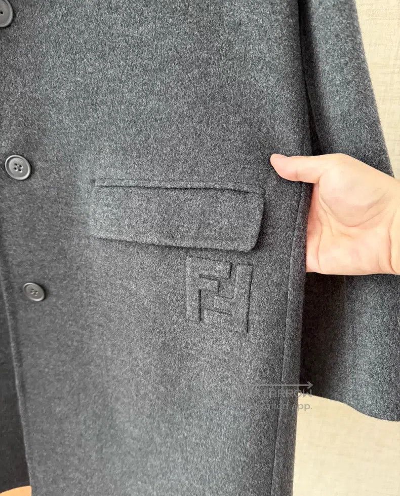 Fendi Fendi Autumn Winter Double-Faced Cashmere Coat Size US M / EU 48-50 / 2 - 3 Thumbnail