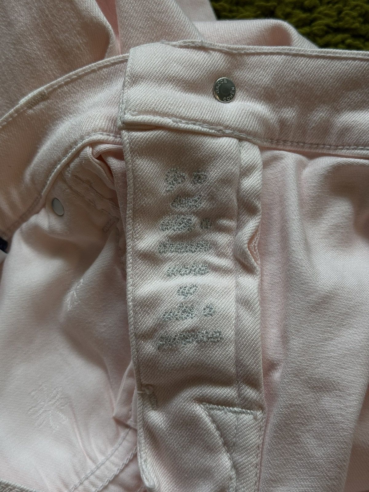 Jacob Cohen Jacob Cohen avant garde fur patch pink pants Size 27" / US 4 / IT 40 - 10 Thumbnail