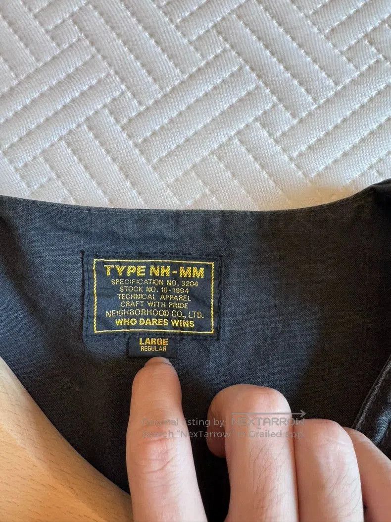 Neighborhood NBHD Washed Utility Vest L. Size US L / EU 52-54 / 3 - 3 Thumbnail