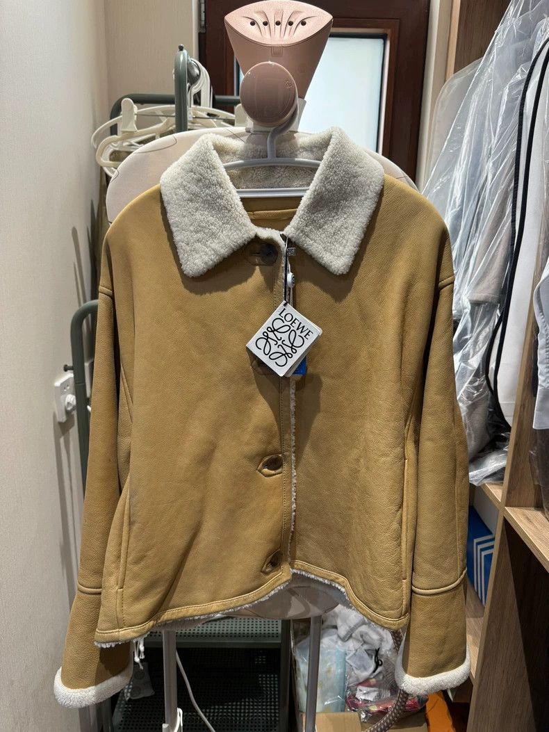 Loewe Shearling Short Coat 2022 - dmc
