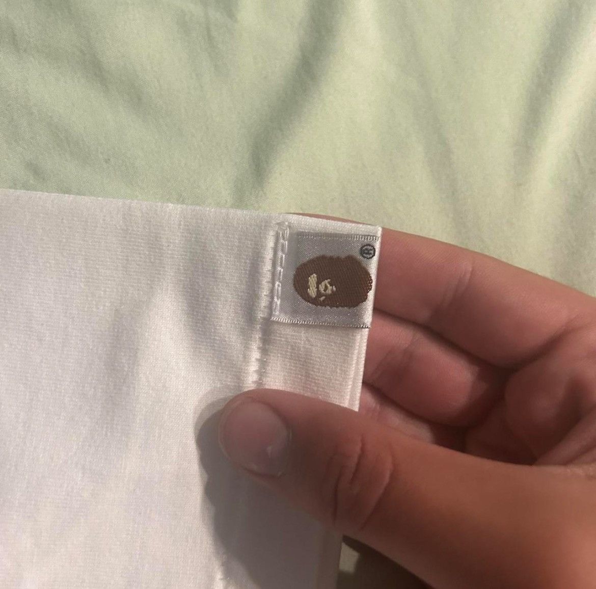 Japanese Brand × Vintage Bape Camo College Tee Size US M / EU 48-50 / 2 - 2 Thumbnail
