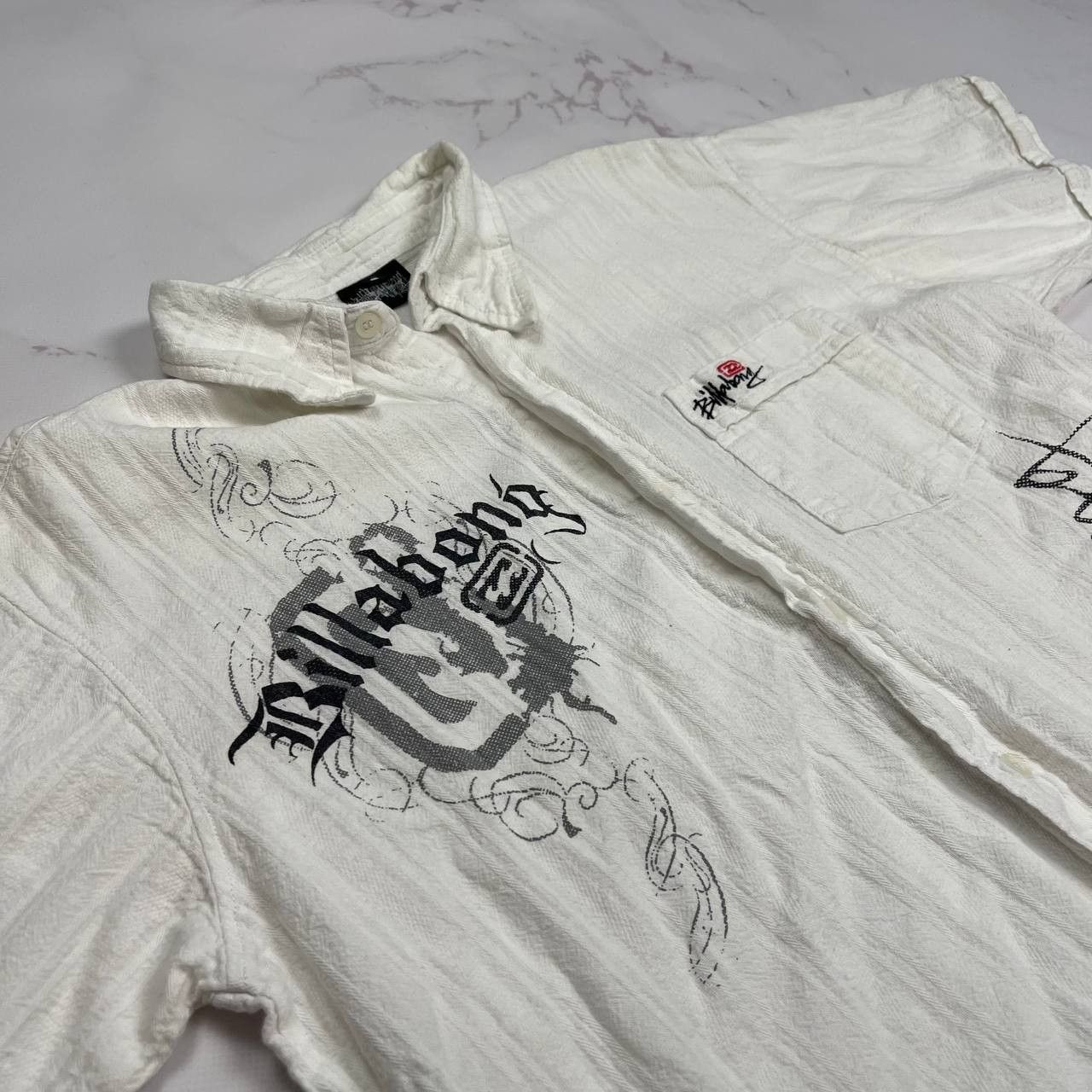 Billabong Billabong Vintage 00’s Surf Style Shirt Y2K Logo Print RARE Size US S / EU 44-46 / 1 - 5 Thumbnail