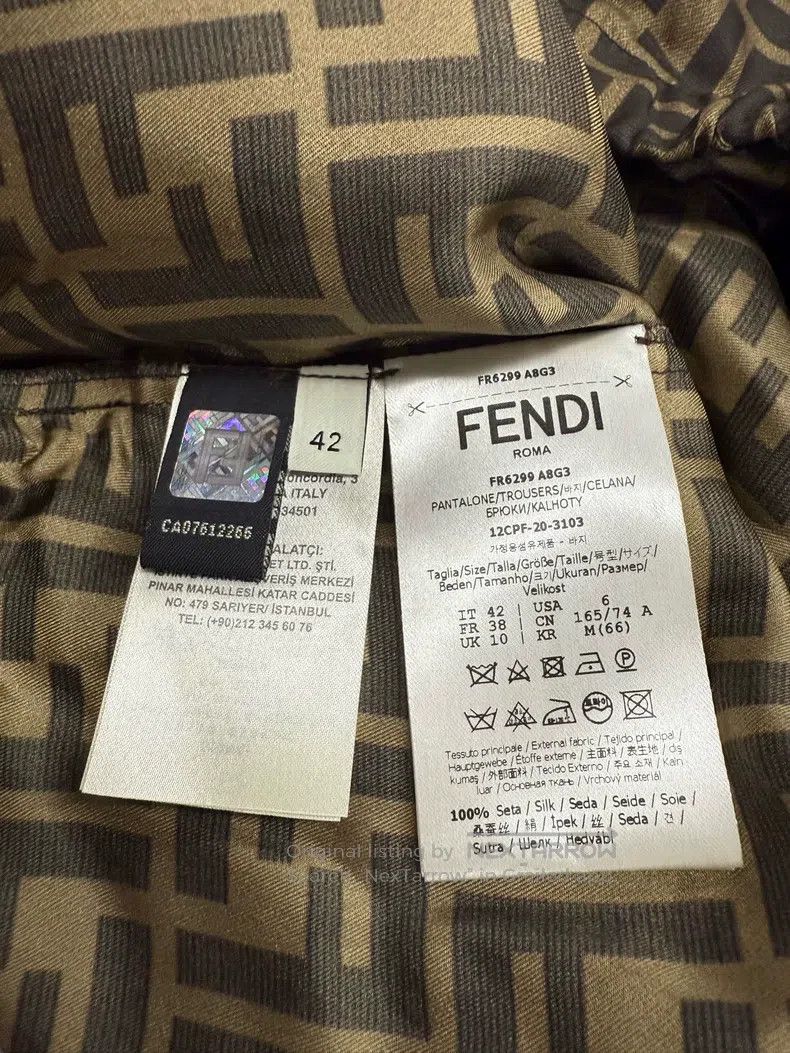 Fendi Fendi All-over print shorts Size 25" / US 0 / IT 36 - 8 Thumbnail