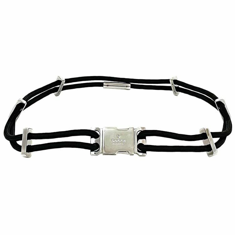 Gucci GUCCI Belt Black Synthetic Size ONE SIZE - 1 Thumbnail
