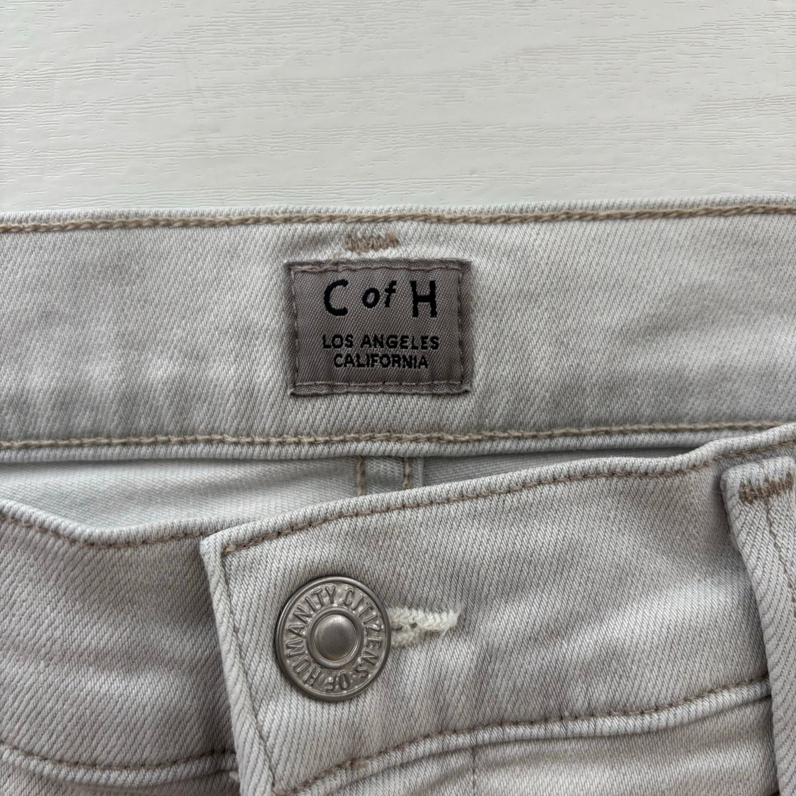 Citizens Of Humanity Citizens of Humanity Cara High-Rise Ankle Jeans Light Gray Size 30" / US 8 / IT 44 - 8 Thumbnail