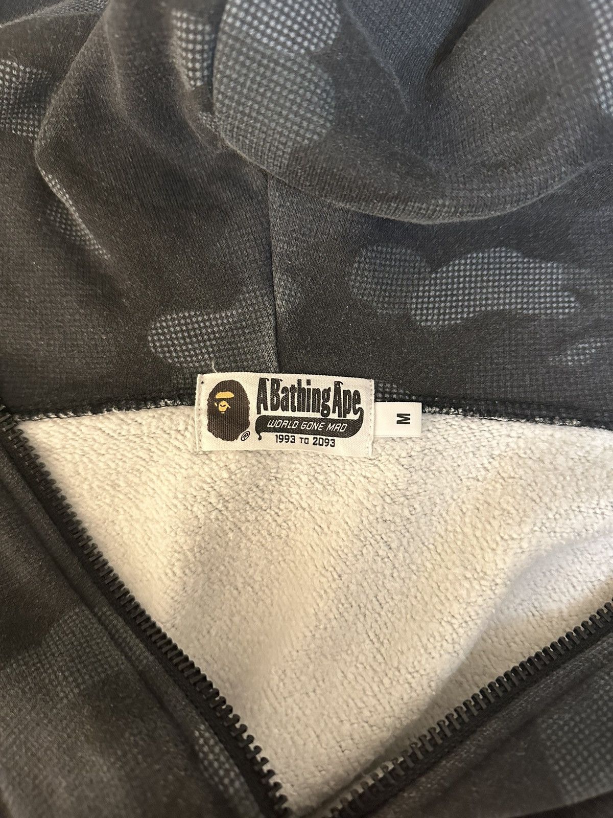 Bape Dot Camo Shark Full Zip Hoodie Size US M / EU 48-50 / 2 - 6 Thumbnail