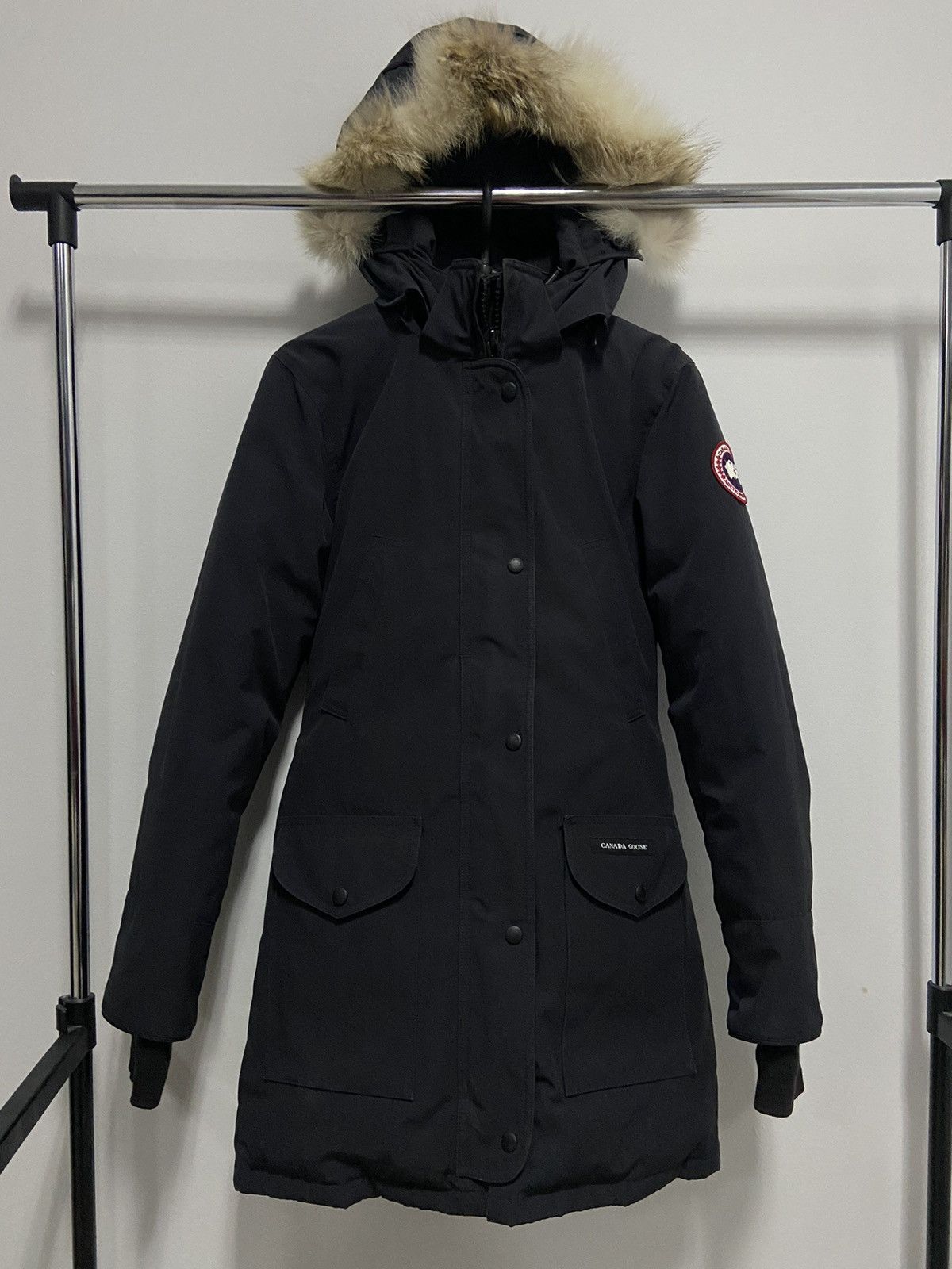 Canada Goose × Vintage Canada Goose trillium Jacket Hood Vintage Puffer Size XS / US 0-2 / IT 36-38 - 1 Thumbnail