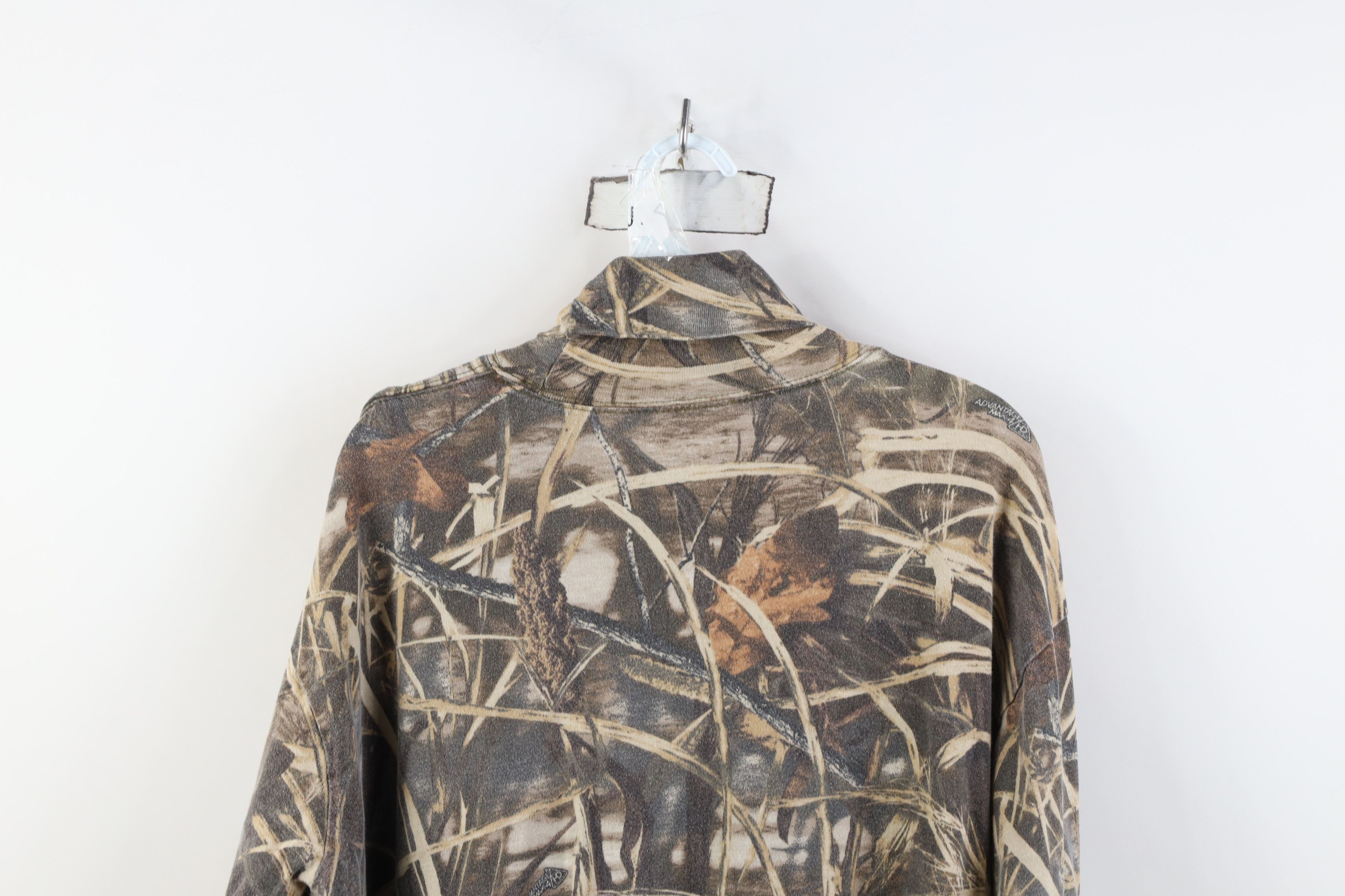 Cabelas Vintage Cabelas Camouflage Long Sleeve Turtleneck T-Shirt Size US XL / EU 56 / 4 - 11 Thumbnail
