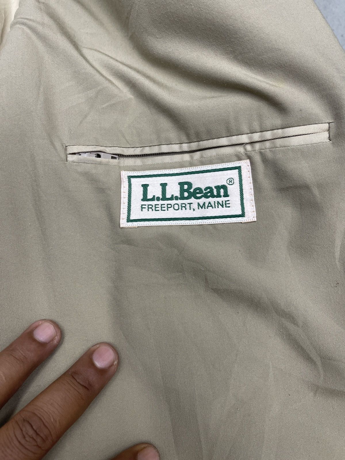 L.L. Bean × Vintage VTG L.L.BEAN BLAZER FREEPORT Size 46R - 11 Thumbnail