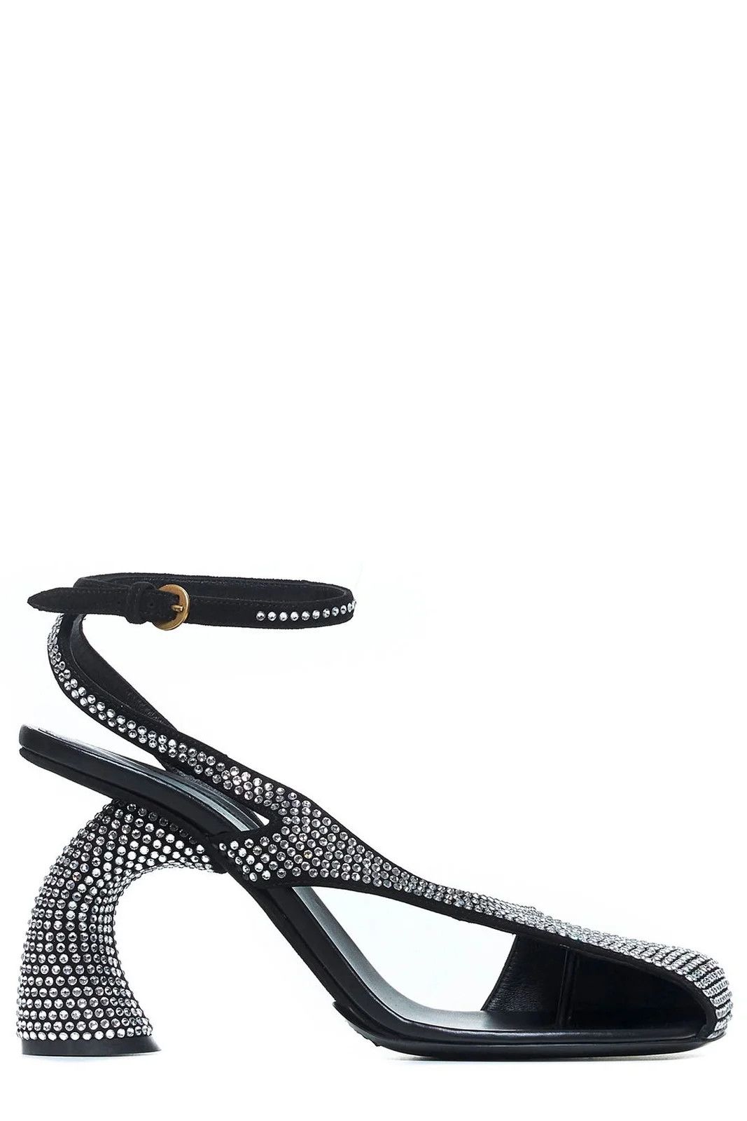 Dries Van Noten Crystal Embellished Sandals