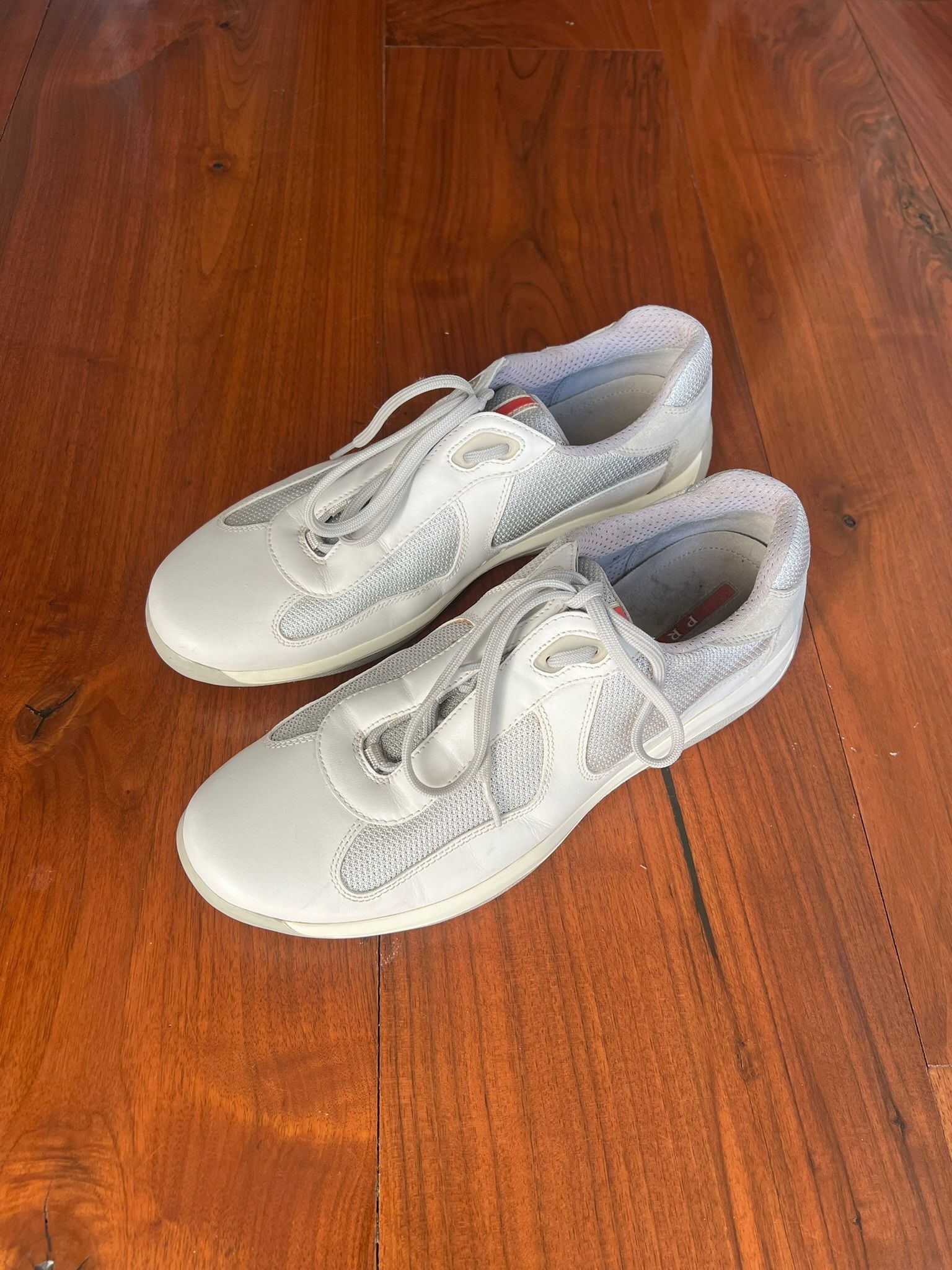 Prada Prada Men's America's Cup Original Sneakers Size US 10 / EU 43 - 3 Thumbnail