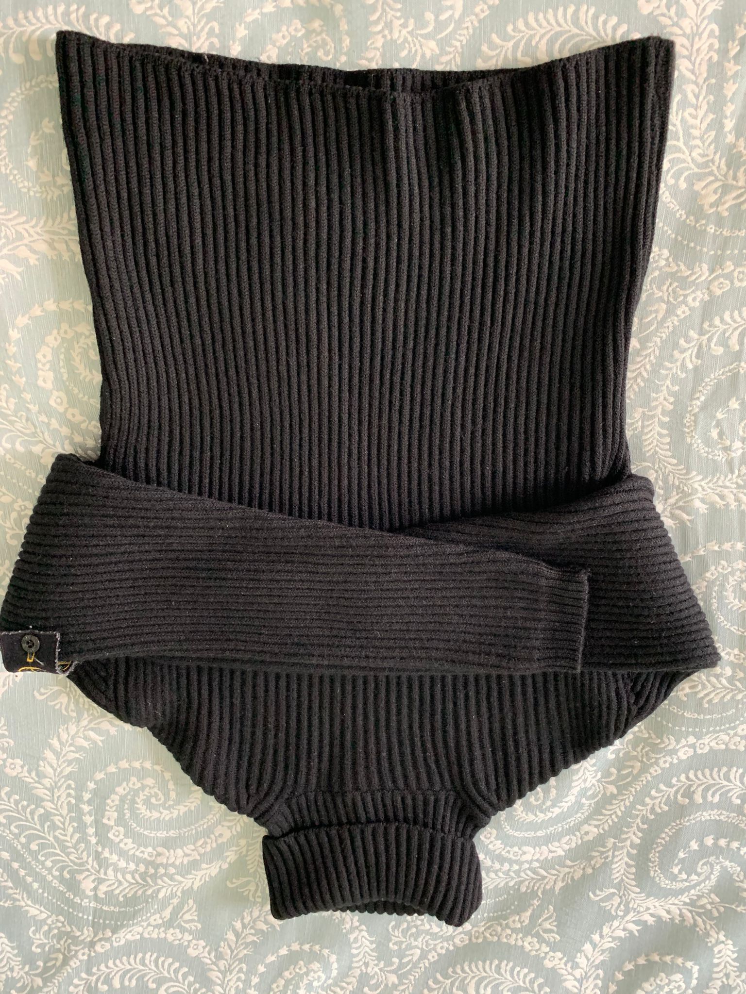 Stone Island Vintage Stone Island AW/01 Wool Ribbed Turtleneck Size US S / EU 44-46 / 1 - 4 Thumbnail