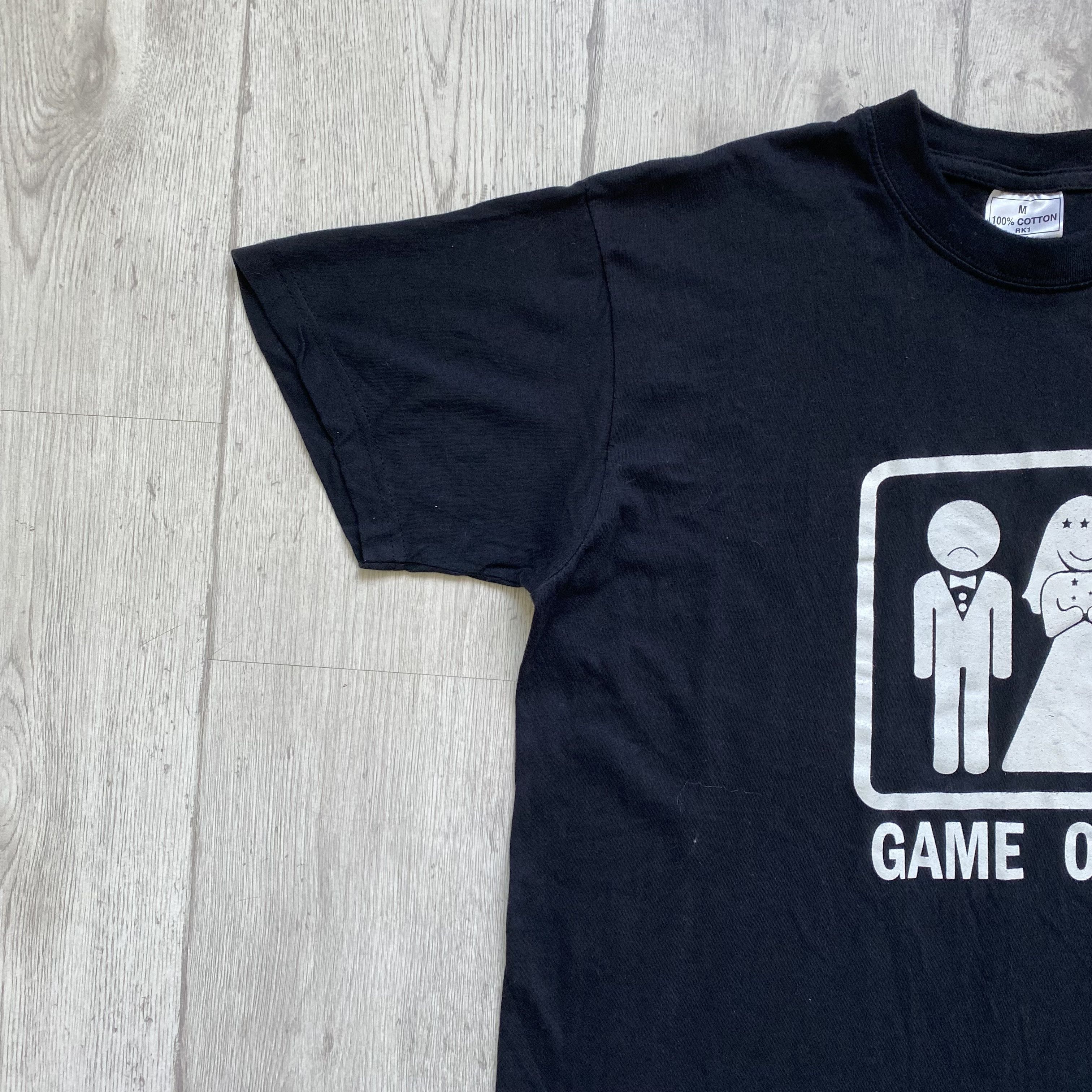 Band Tees Vintage 90s Humor Tee Game Over Y2K Size US M / EU 48-50 / 2 - 6 Thumbnail