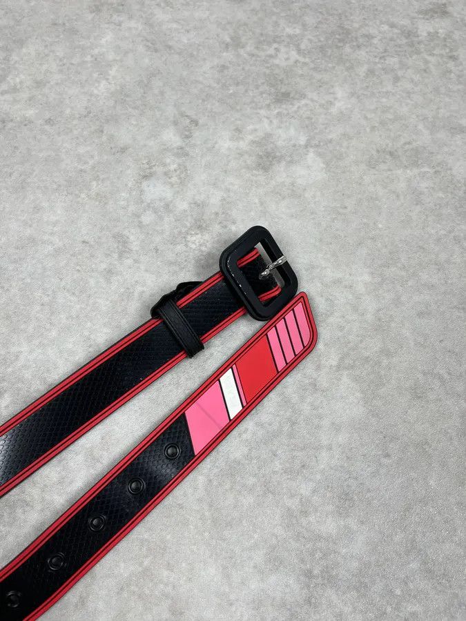 Prada FW2018 Prada Red & Blue Belt Size ONE SIZE - 2 Thumbnail
