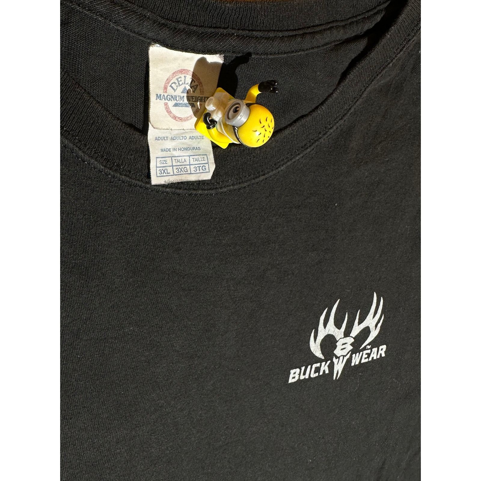 Fruit Of The Loom Buck Wear Gun Safety Rule 1 carry one 3XL Tshirt Size US XXL / EU 58 / 5 - 4 Thumbnail