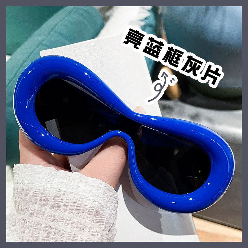 VIBE Punk Street ins style custom avant-garde sunglasses Size ONE SIZE - 6 Thumbnail