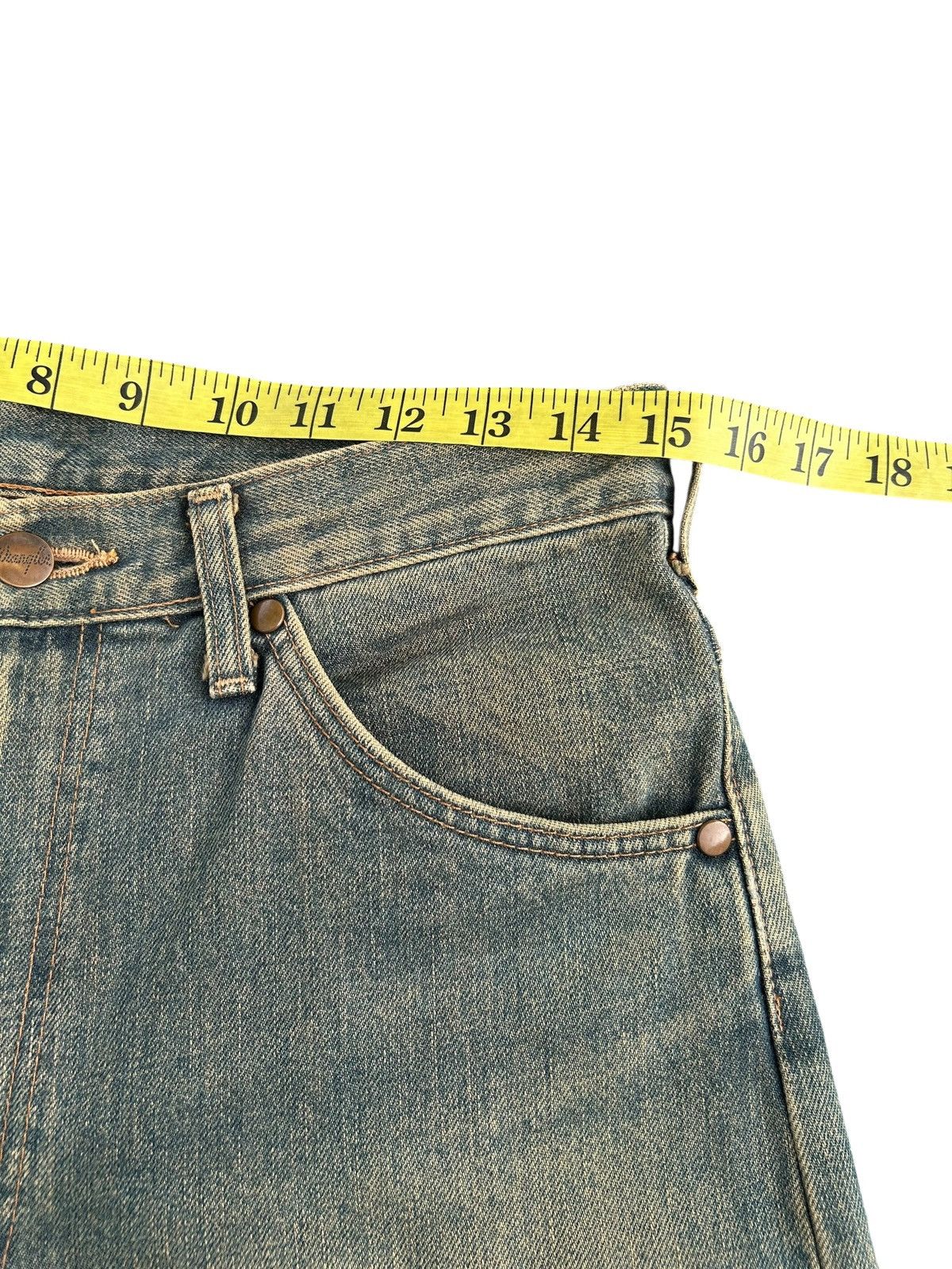 Kapital Vintage Wrangler Selvedge Rusty Distressed Denim Jeans Size US 30 / EU 46 - 12 Thumbnail