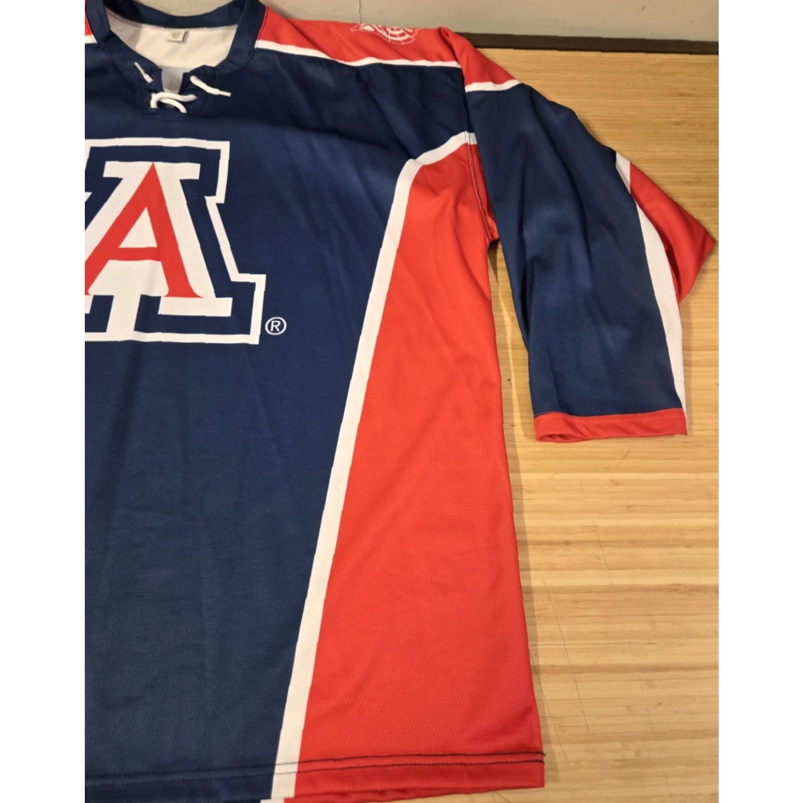Arrow Harrow University of Arizona Wildcats Hockey Jersey 2XL Men Blue Jersey Pull Over Size US XXL / EU 58 / 5 - 2 Thumbnail