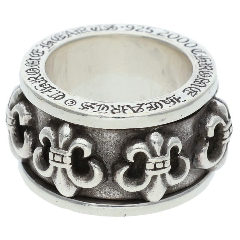 Chrome Hearts Chrome Hearts Spinner Flare Silver Ring Size ONE SIZE - 4 Thumbnail