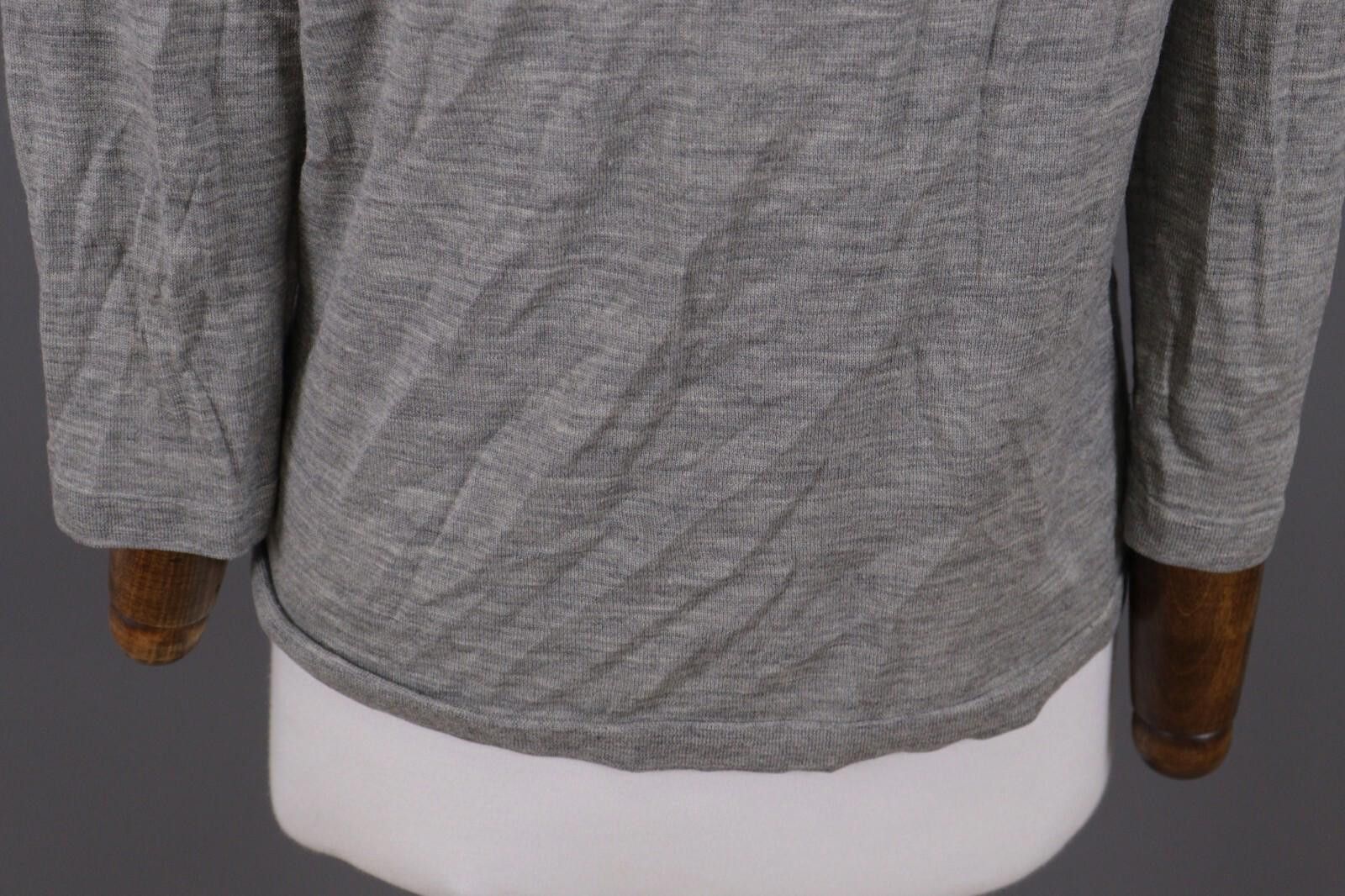 J.Crew J. Crew Gray Merino Wool Sweater Long Sleeve Top Size L Size L / US 10 / IT 46 - 11 Thumbnail